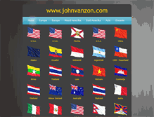 Tablet Screenshot of johnvanzon.com